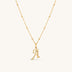 Script Initial Necklaces