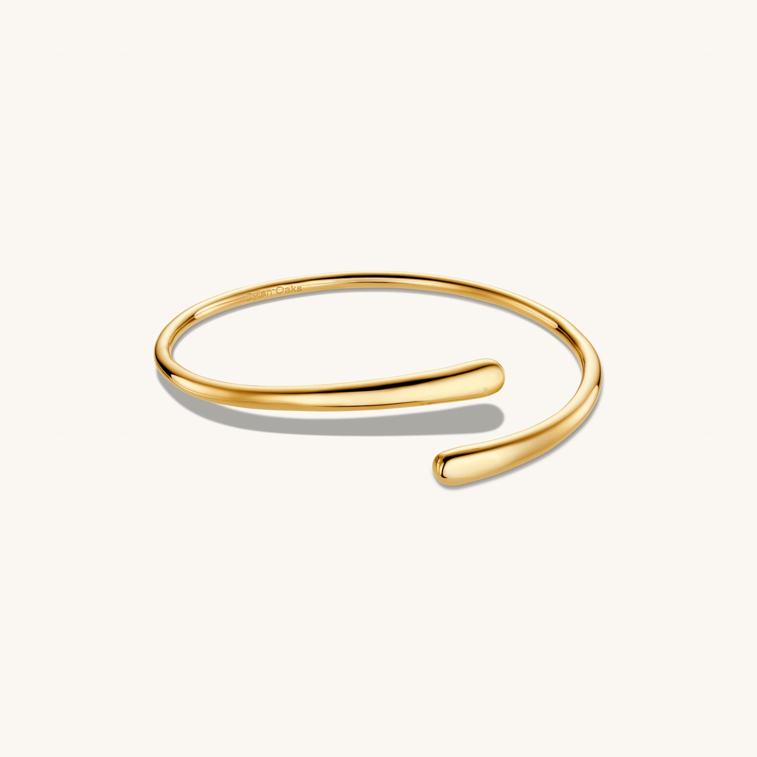 Dylan Oaks Rope Chain Dome Cuff Bracelet Gold – Dylan Oaks