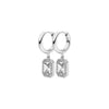 Radiance Hoops In Silver