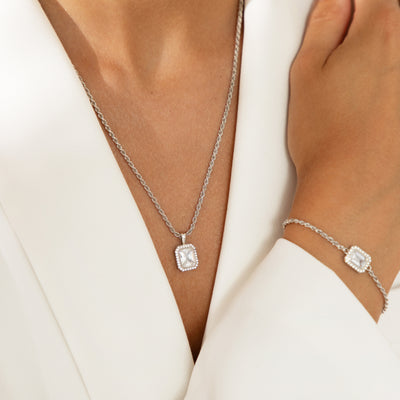 Radiance Necklace In Silver