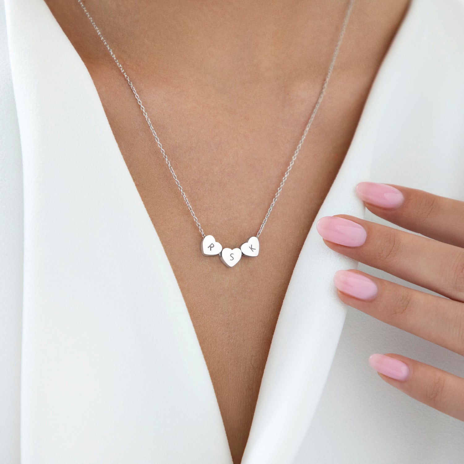Dylan Oaks Rope Chain Single Bead Necklace | Dylan Oaks Personalised Jewellery