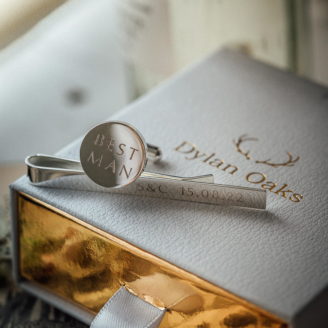 Personalised Cufflinks in Silver